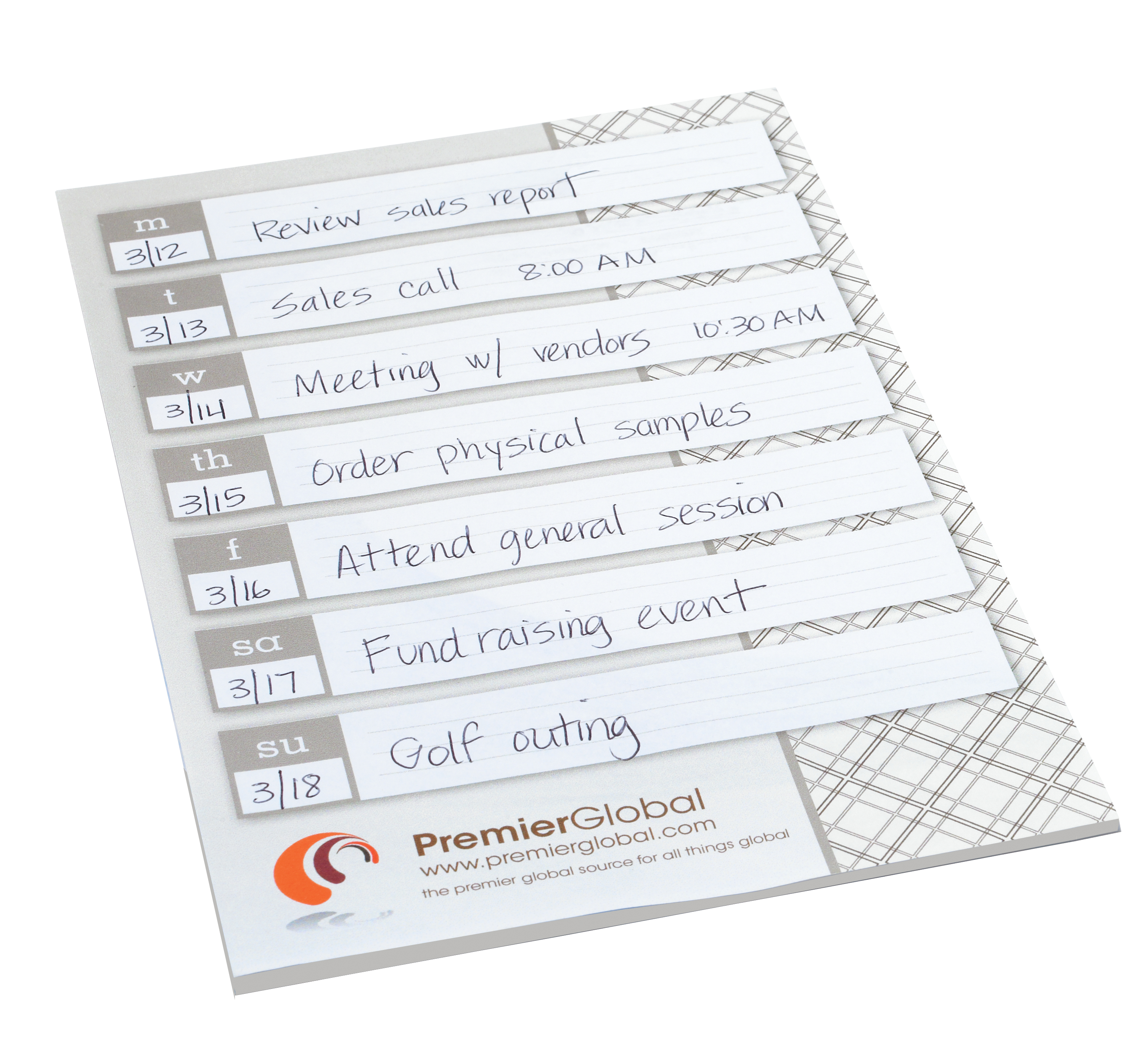Souvenir® Sticky Note™ 6" x 9" Large Pad, 25 sheet 44